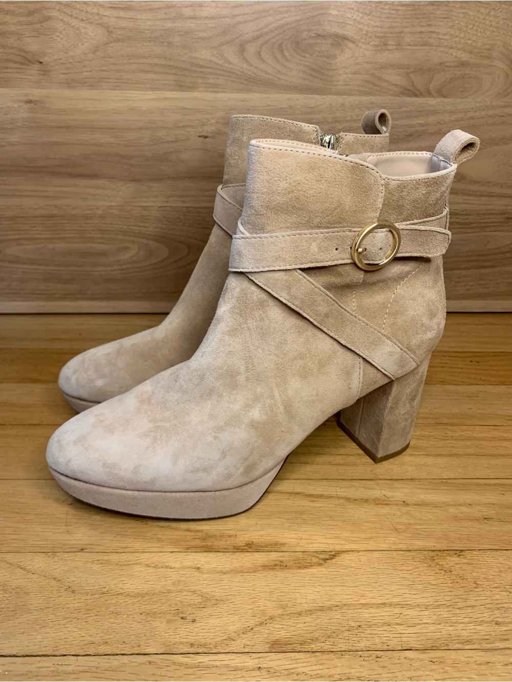 Pelle Moda Leyton Platform Booties - Size 8.5